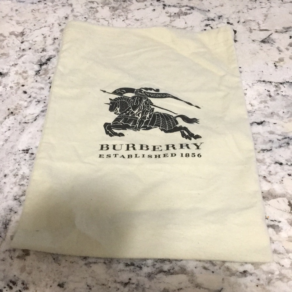 Burberry shoe dust bag